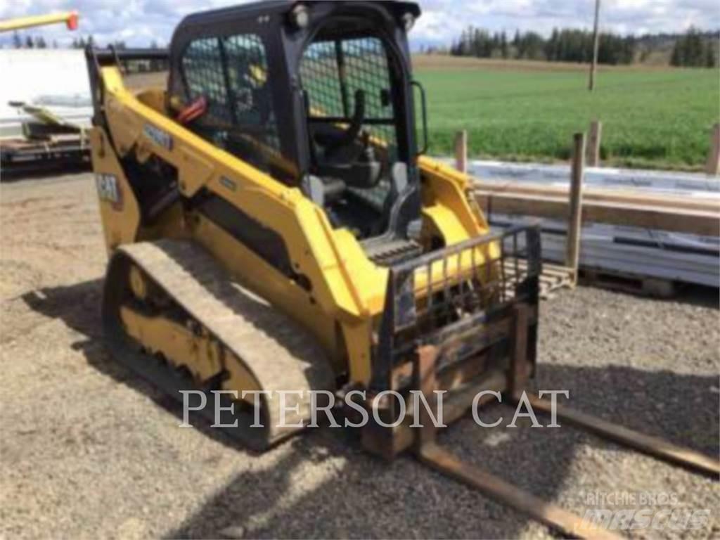 CAT 259D3 Minilæsser - skridstyret