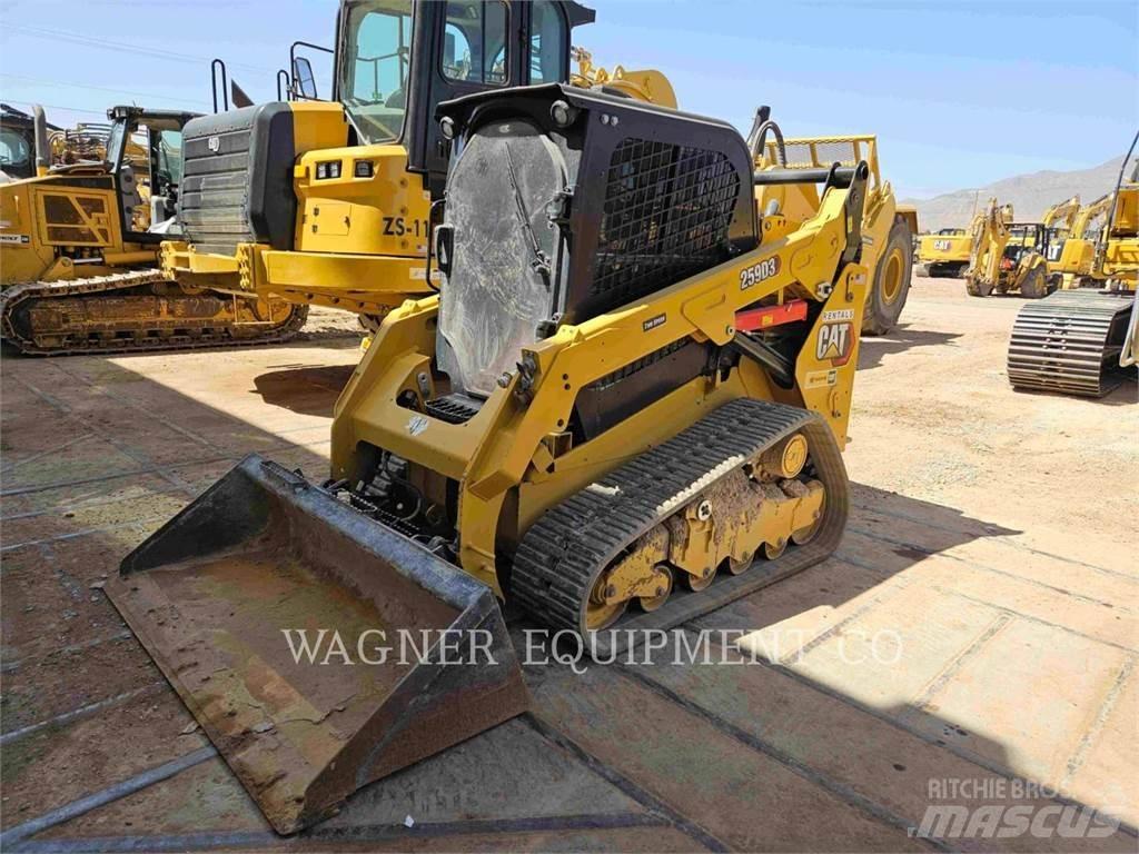 CAT 259D3 Larvebåndslæssere