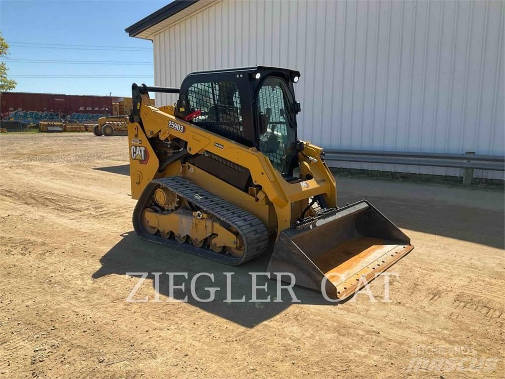 CAT 259D3 Larvebåndslæssere