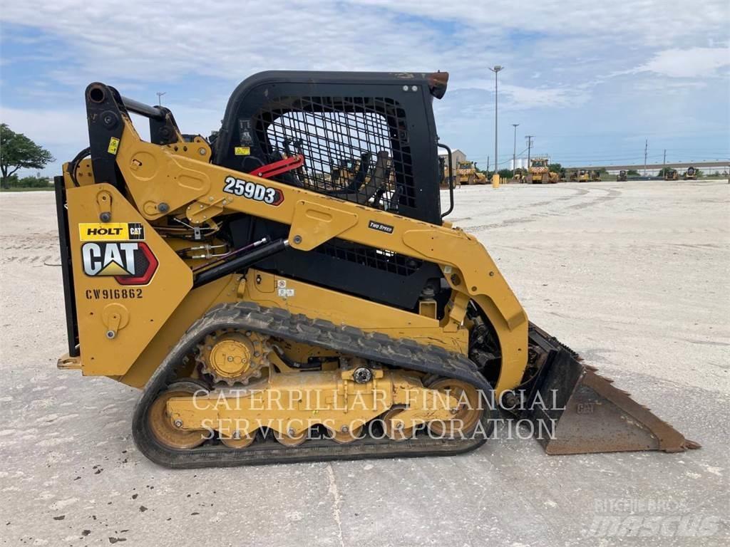 CAT 259D3 Larvebåndslæssere