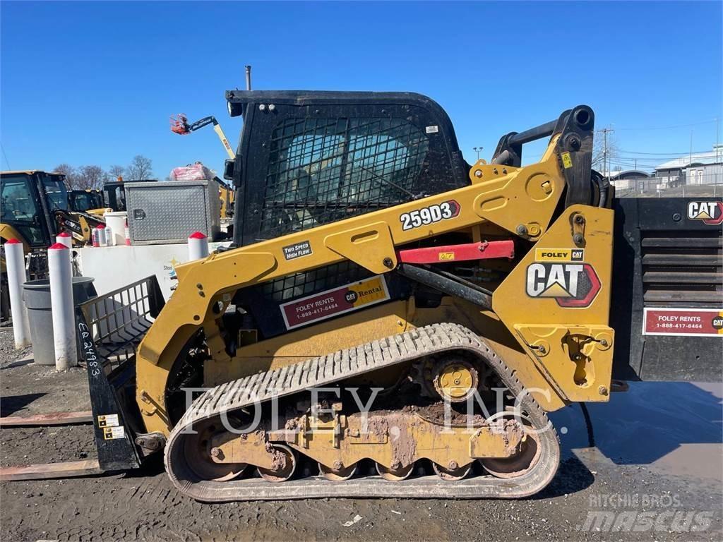 CAT 259D3 Larvebåndslæssere