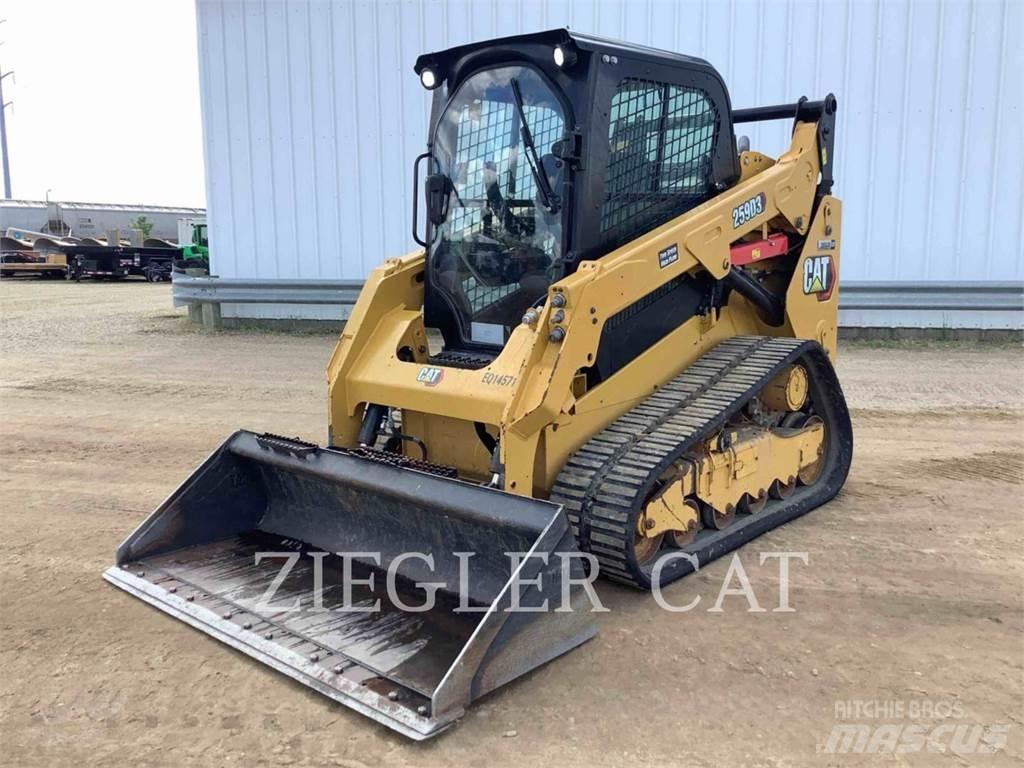 CAT 259D3 Larvebåndslæssere