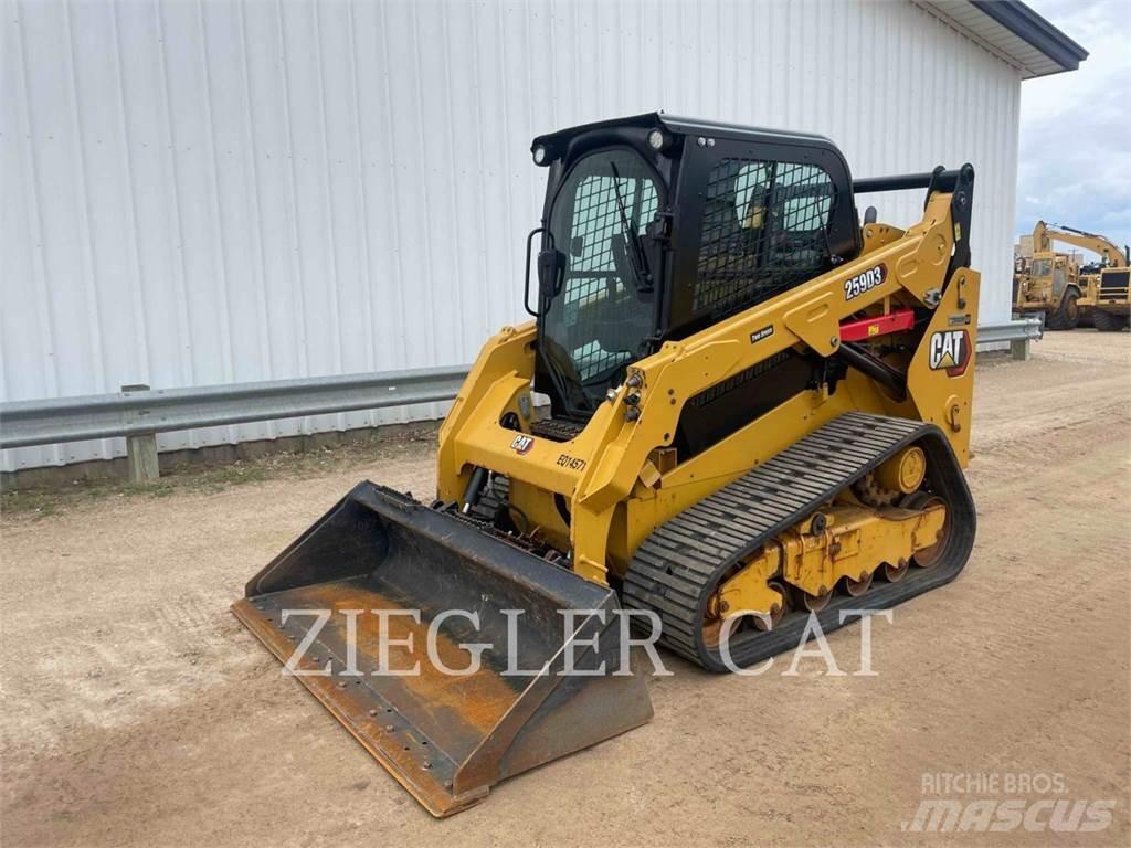 CAT 259D3 Larvebåndslæssere