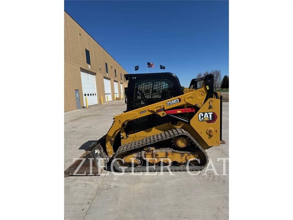CAT 259D3 Larvebåndslæssere