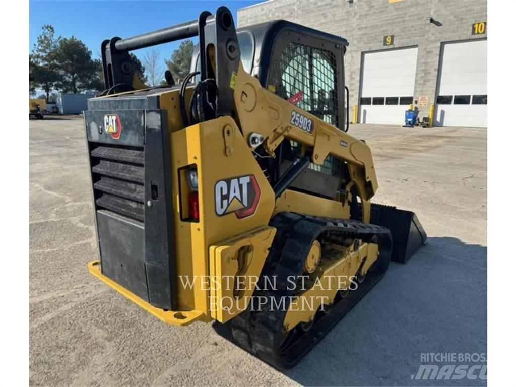 CAT 259D3 Minilæsser - skridstyret