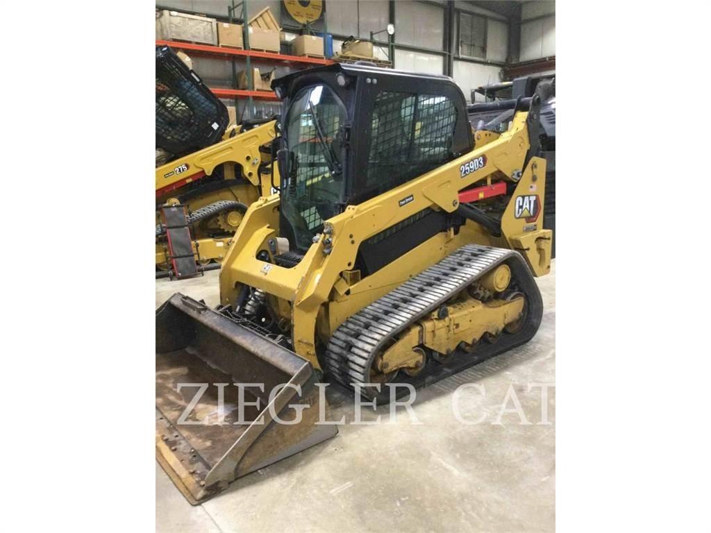 CAT 259D3 Larvebåndslæssere
