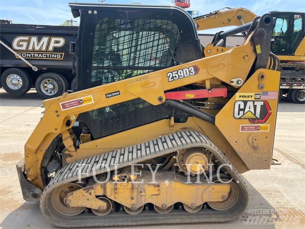 CAT 259D3 Larvebåndslæssere
