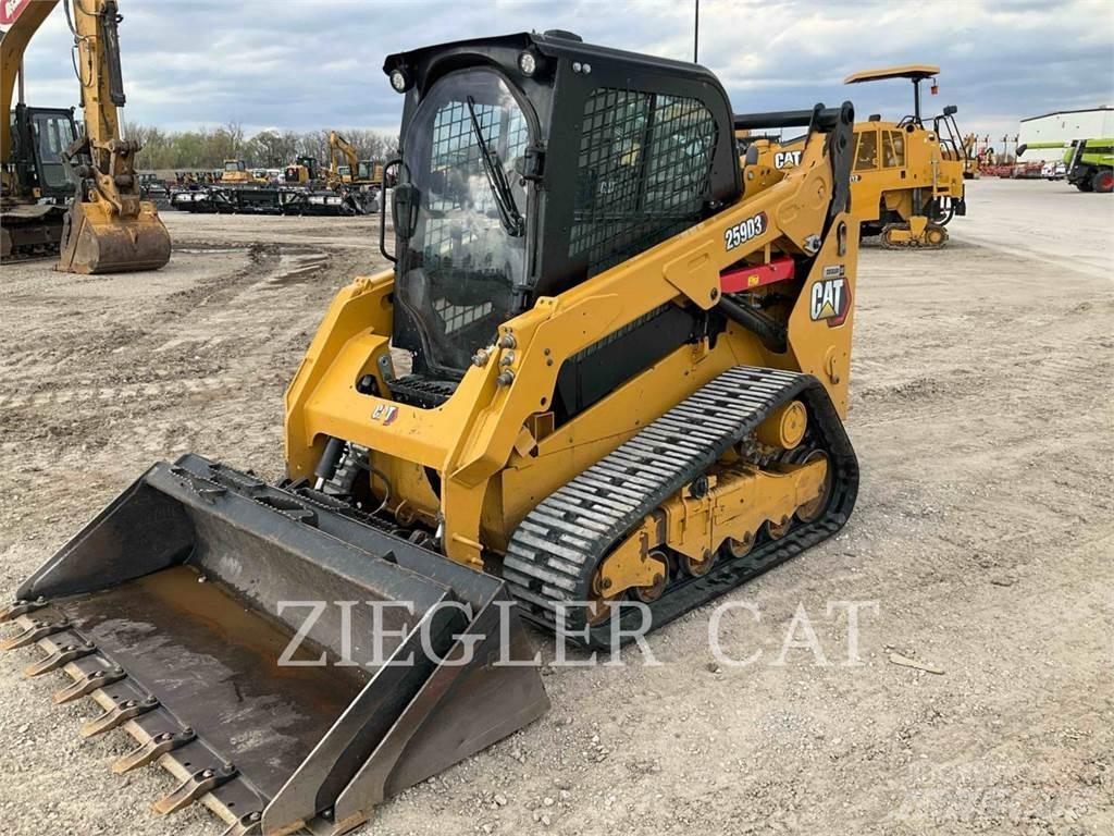 CAT 259D3 Larvebåndslæssere
