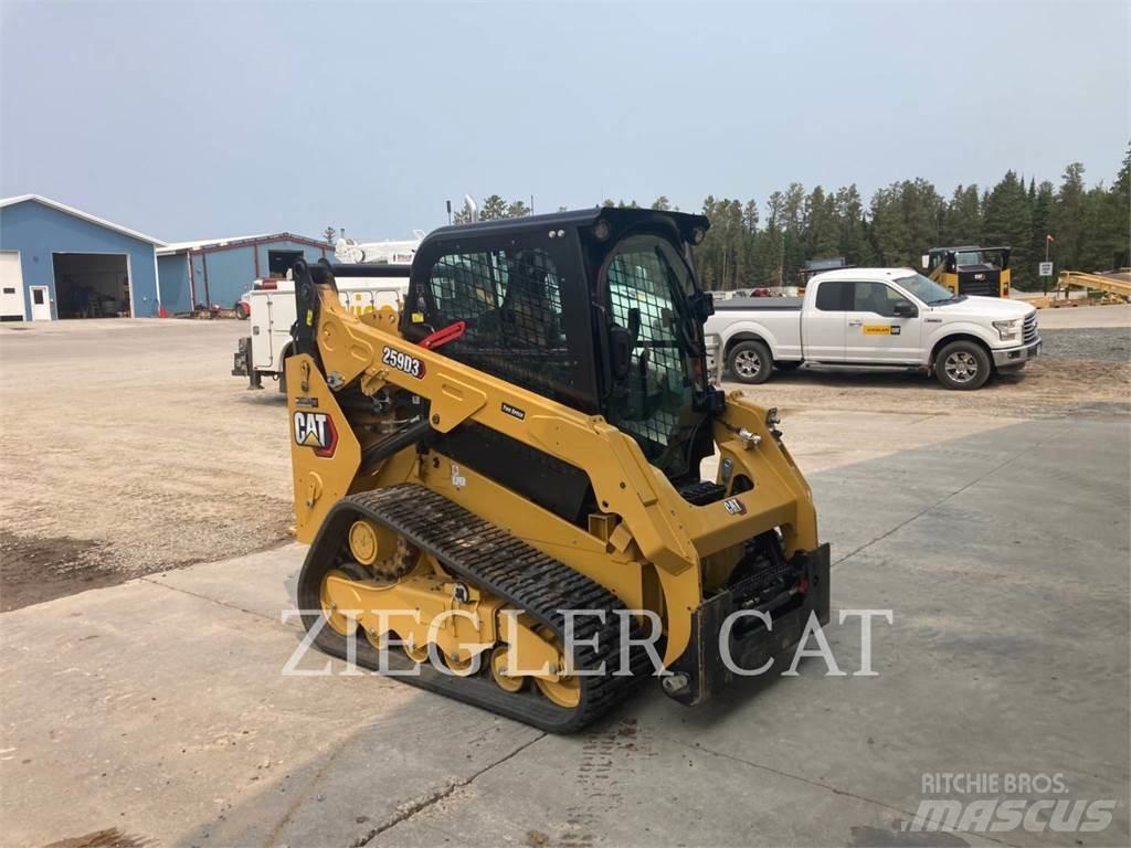 CAT 259D3 Larvebåndslæssere
