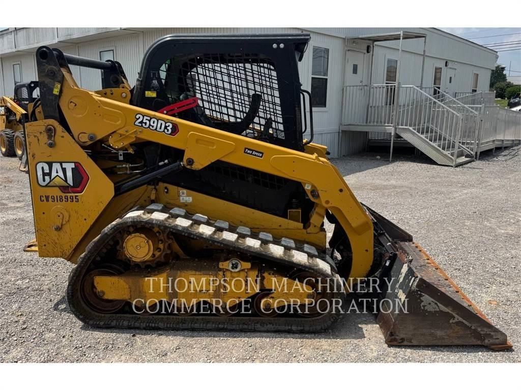 CAT 259D3 Larvebåndslæssere