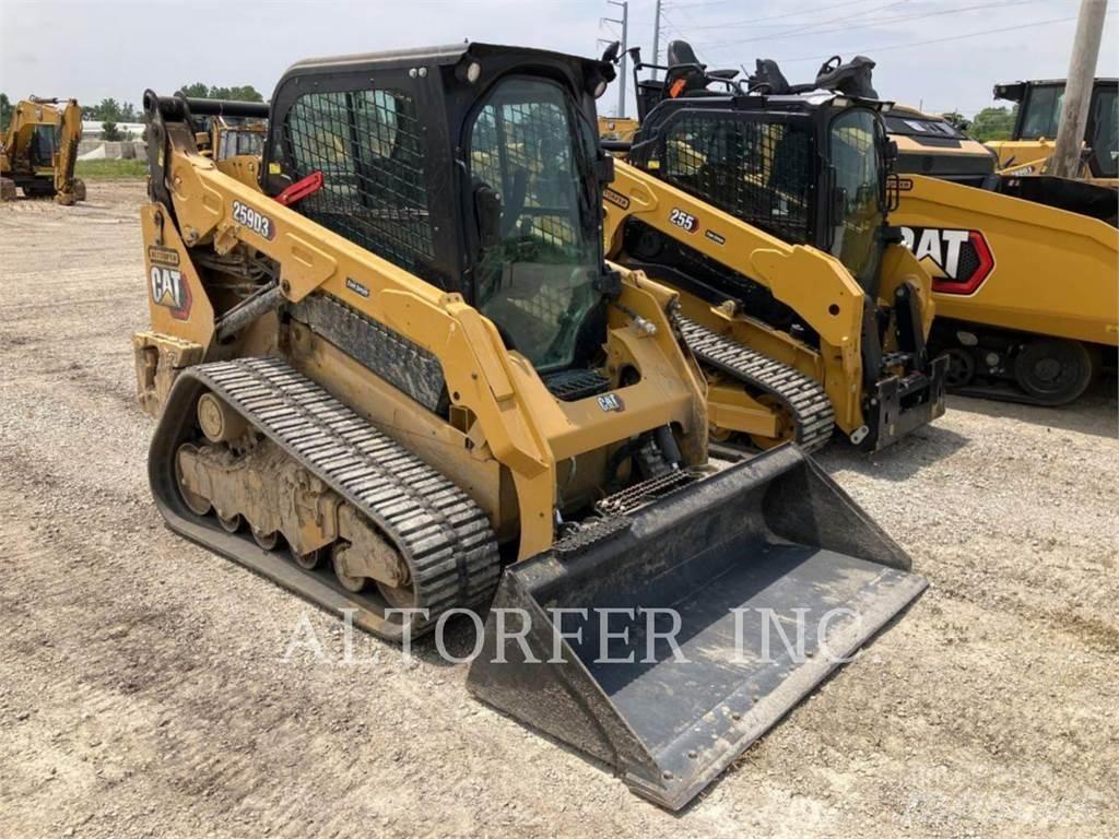 CAT 259D3 Minilæsser - skridstyret