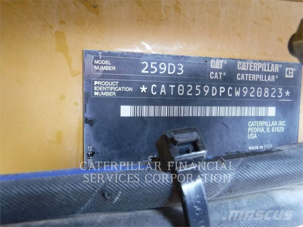 CAT 259D3 Larvebåndslæssere