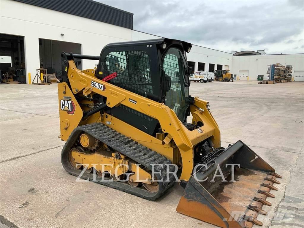 CAT 259D3 Larvebåndslæssere