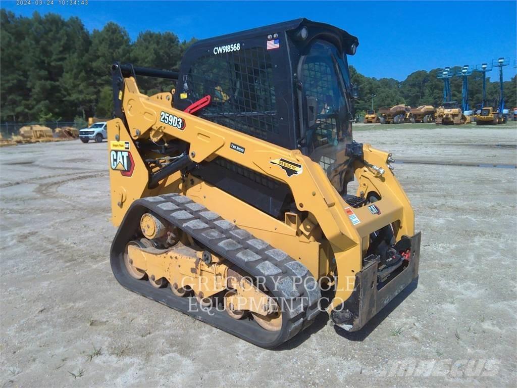 CAT 259D3 Larvebåndslæssere