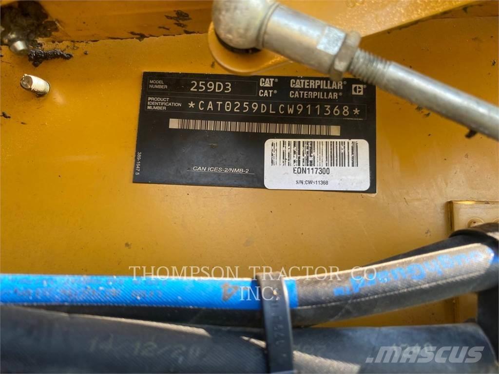 CAT 259D3 Larvebåndslæssere