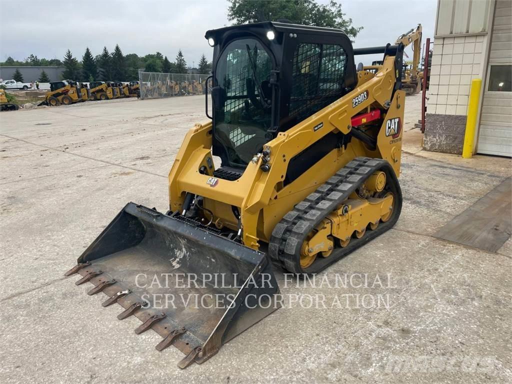 CAT 259D3 Larvebåndslæssere