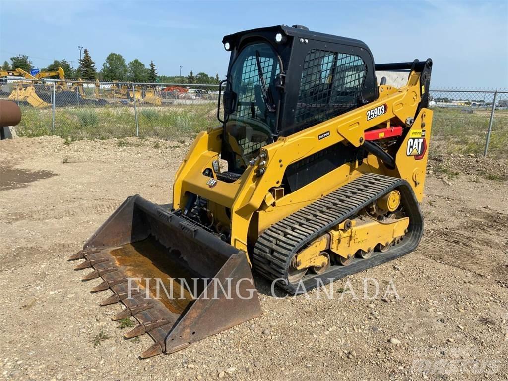 CAT 259D3 Larvebåndslæssere
