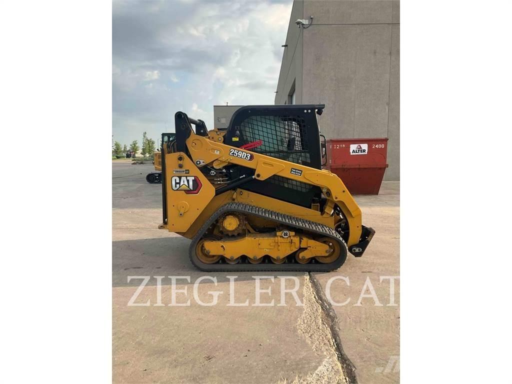CAT 259D3 Larvebåndslæssere