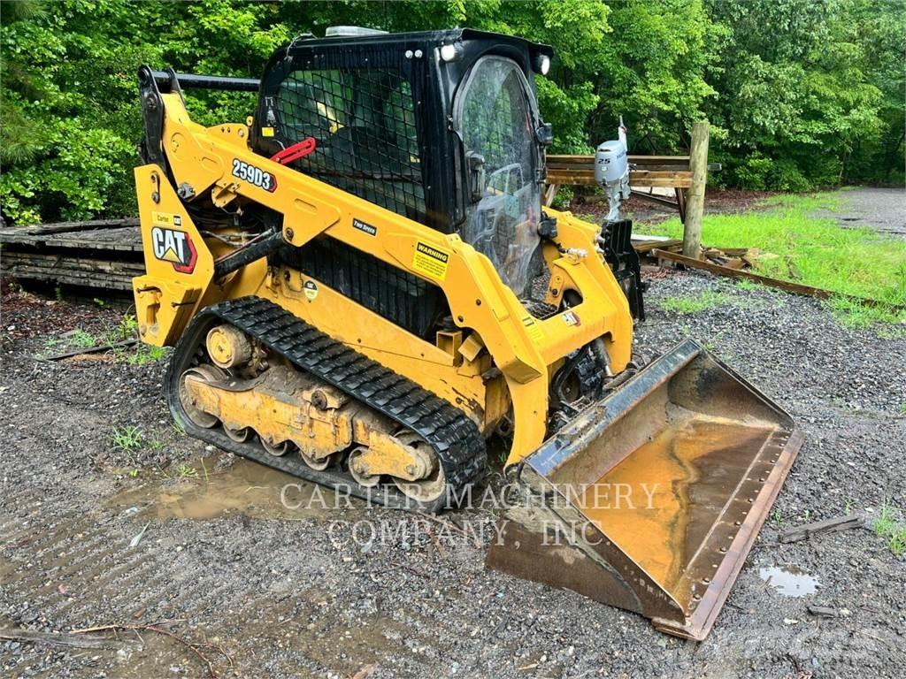 CAT 259D3 Larvebåndslæssere