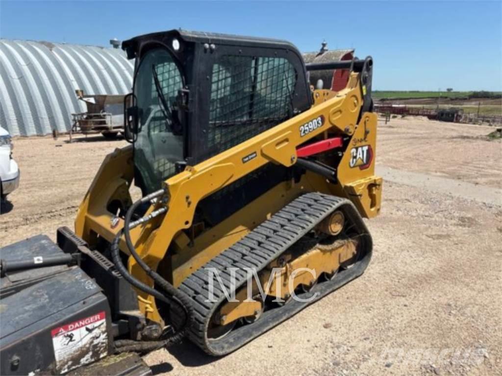 CAT 259D3 Larvebåndslæssere