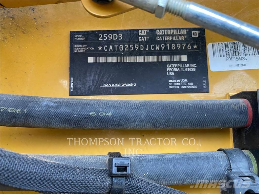 CAT 259D3 Larvebåndslæssere