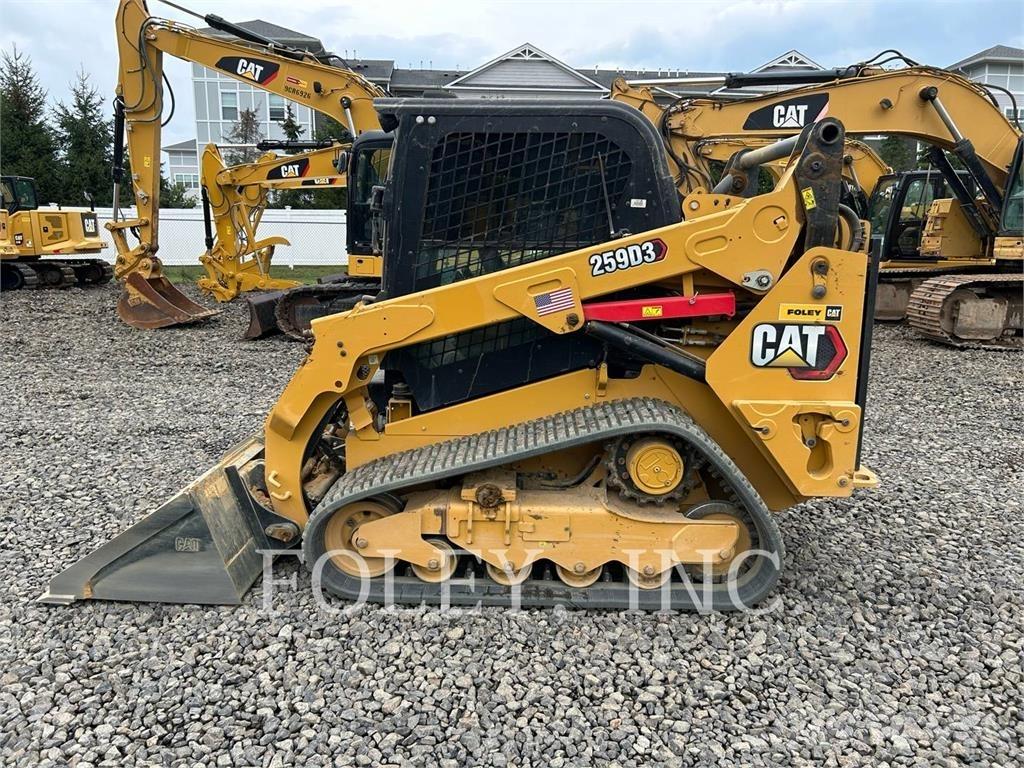 CAT 259D3 Larvebåndslæssere
