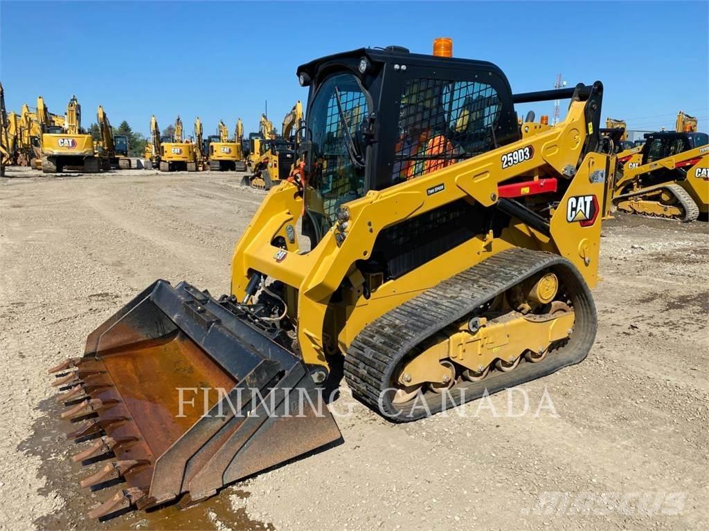 CAT 259D3 Larvebåndslæssere