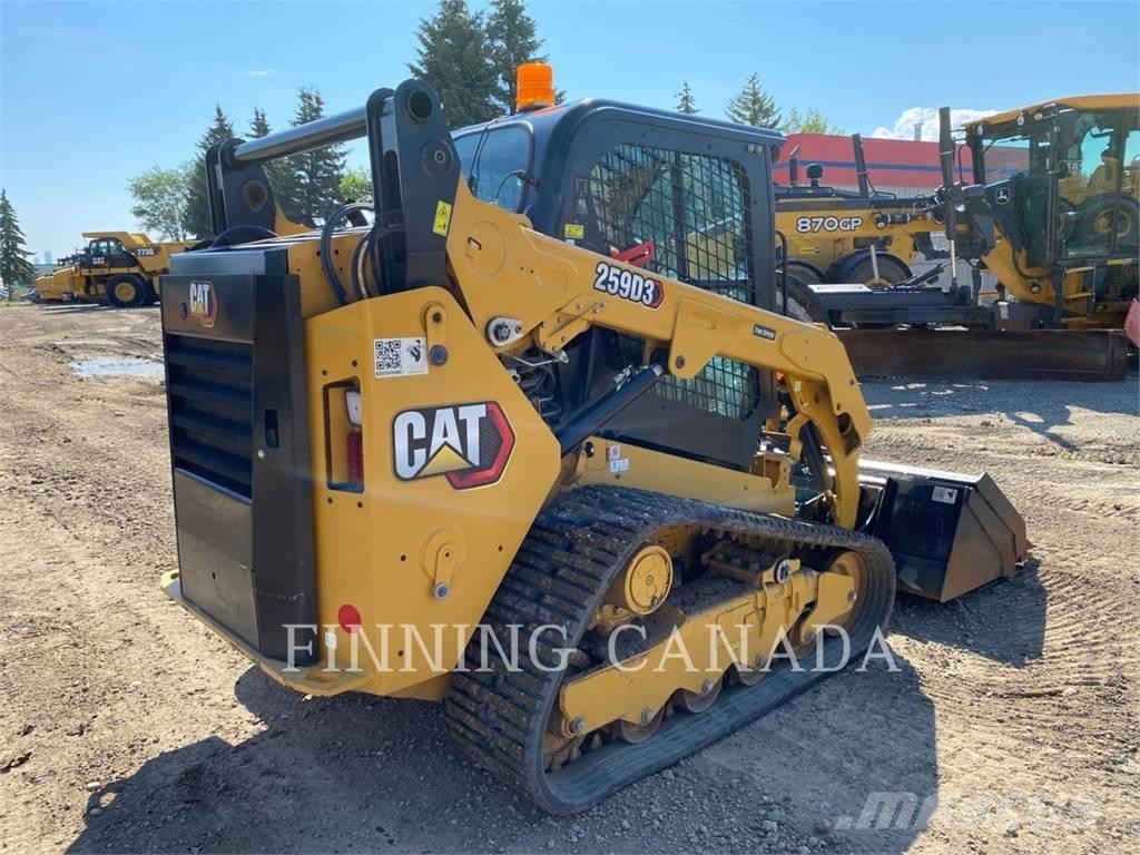 CAT 259D3 Larvebåndslæssere