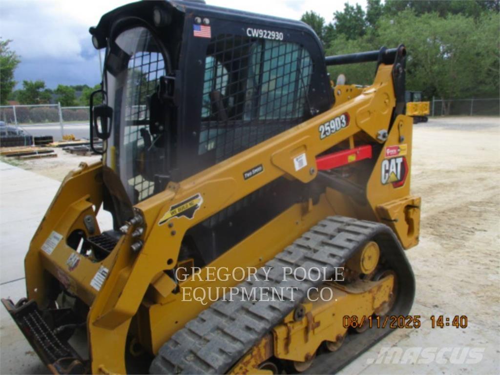 CAT 259D3 Larvebåndslæssere