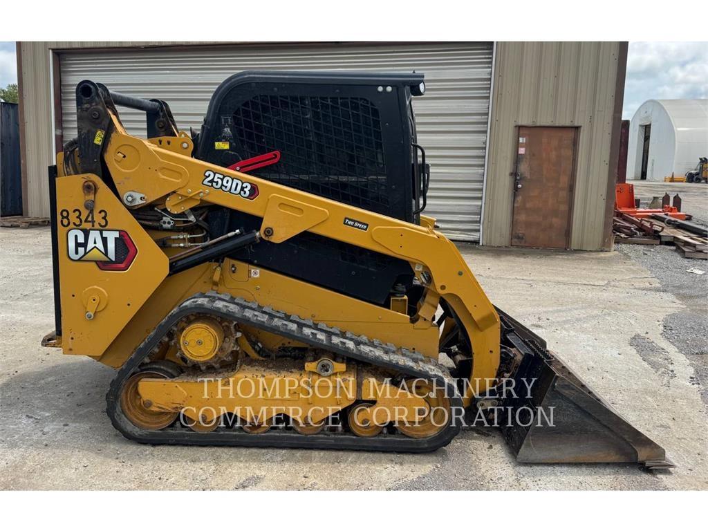 CAT 259D3 Larvebåndslæssere