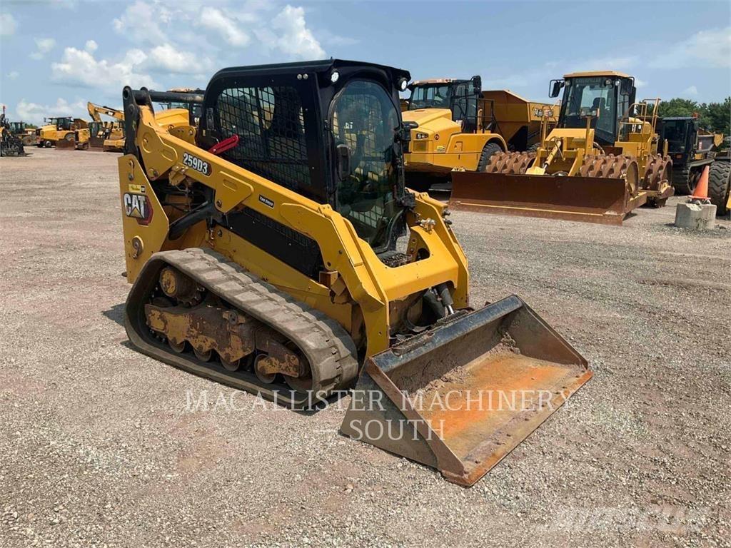 CAT 259D3 Larvebåndslæssere
