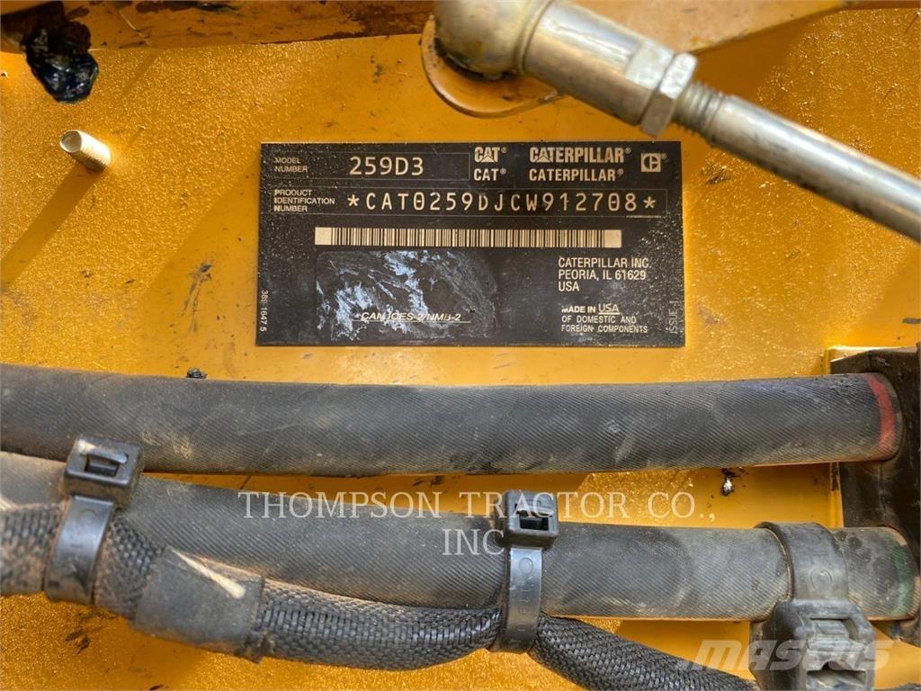 CAT 259D3 Larvebåndslæssere