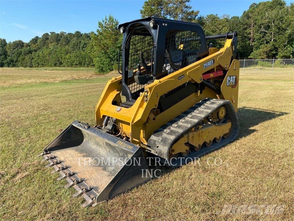 CAT 259D3 Larvebåndslæssere