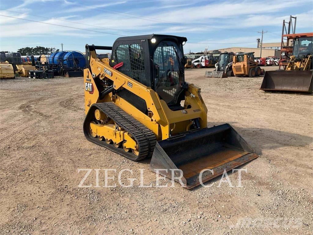 CAT 259D3 Larvebåndslæssere