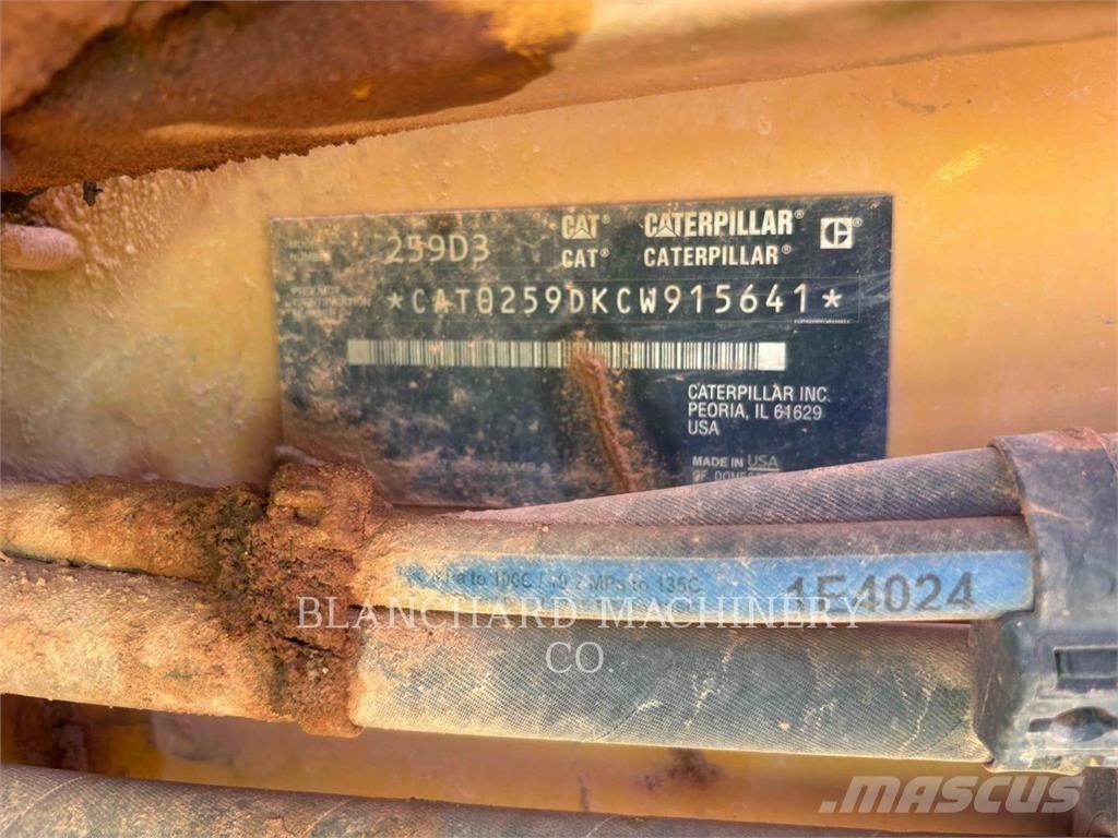 CAT 259D3 Larvebåndslæssere