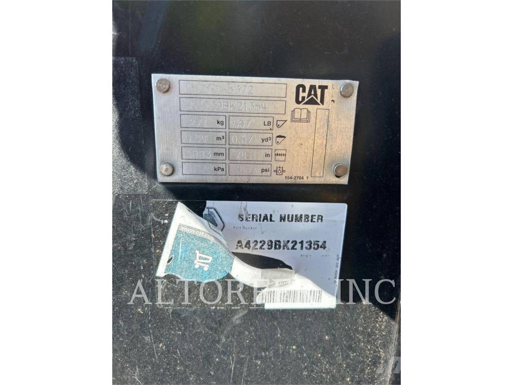 CAT 259D3 Minilæsser - skridstyret