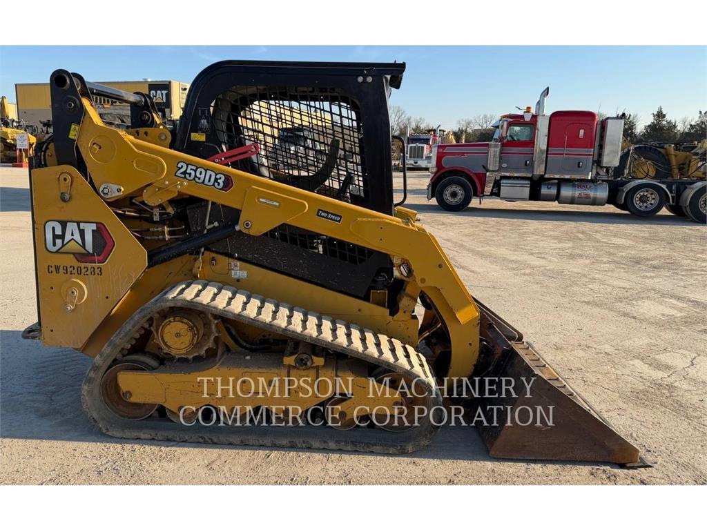 CAT 259D3 Larvebåndslæssere