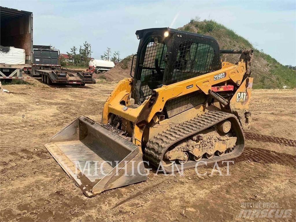 CAT 259D3 AQ Minilæsser - skridstyret