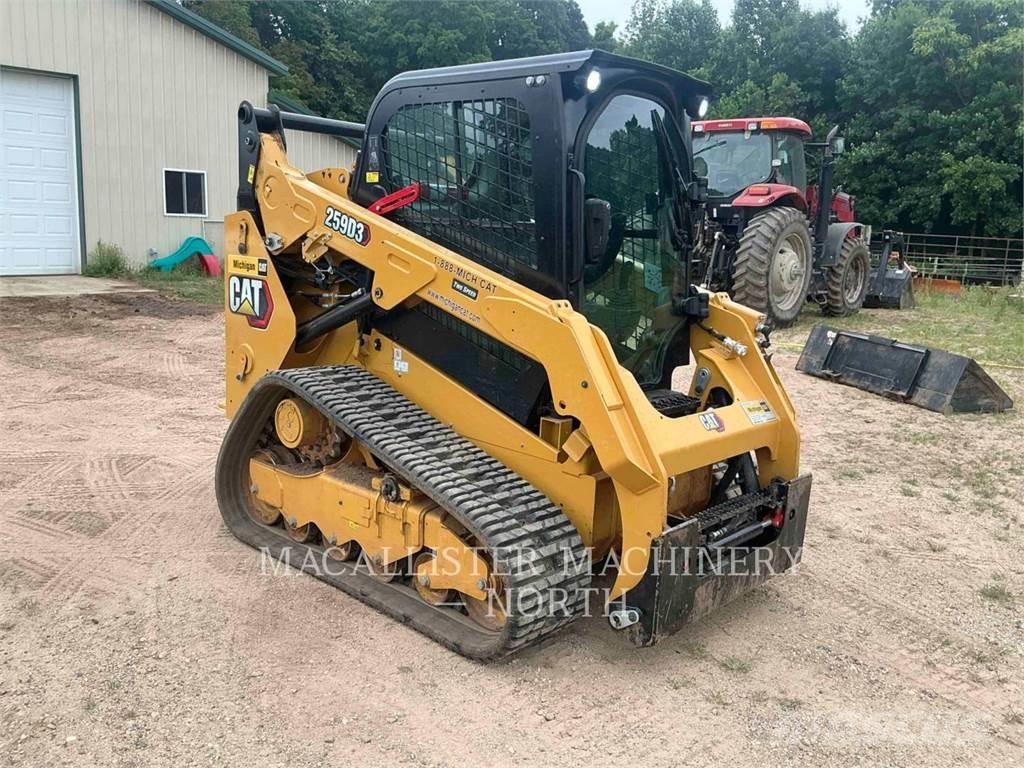 CAT 259D3 AQB Minilæsser - skridstyret