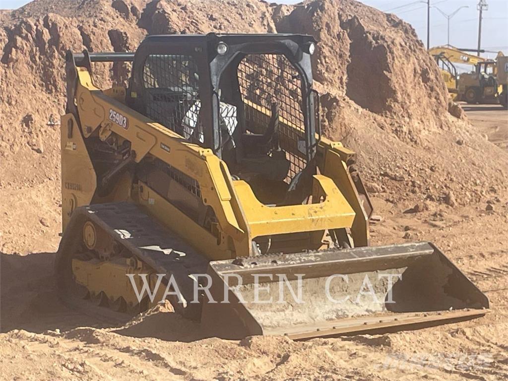 CAT 259D3 C1H2 Larvebåndslæssere