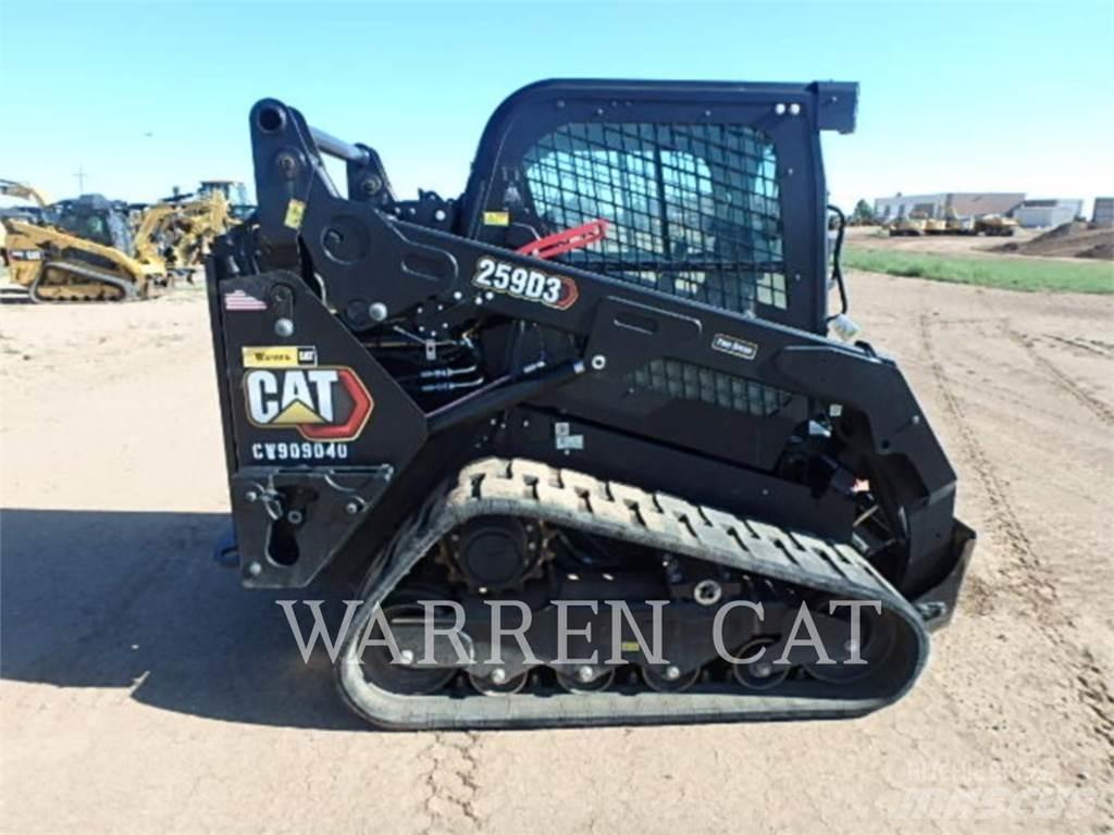 CAT 259D3 C3H2 Larvebåndslæssere