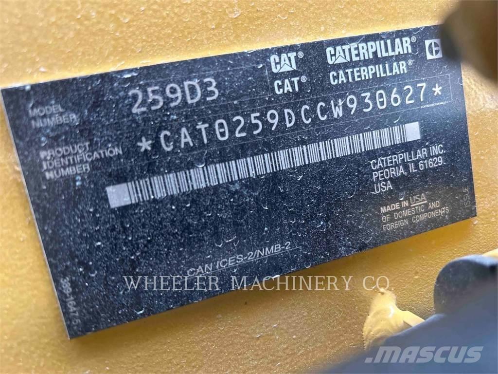 CAT 259D3 C3H2 Larvebåndslæssere
