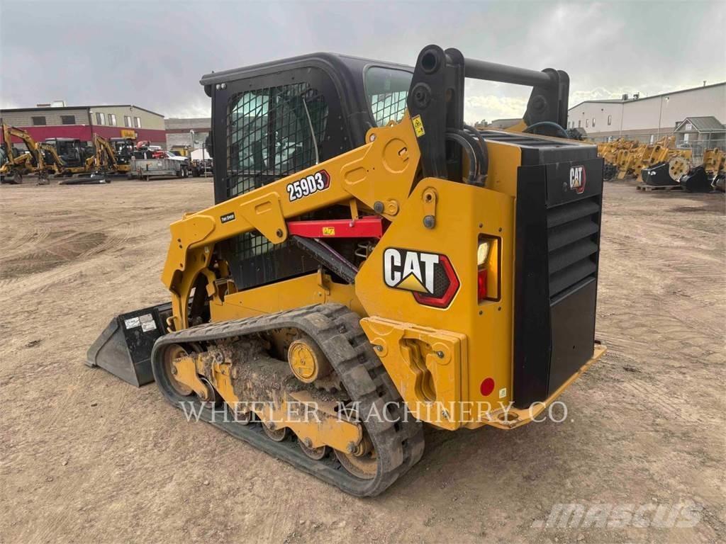 CAT 259D3 C3H2 Larvebåndslæssere