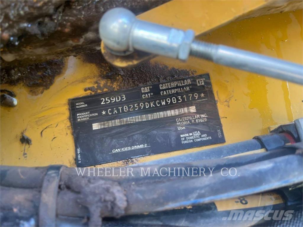 CAT 259D3 C3H2 Larvebåndslæssere
