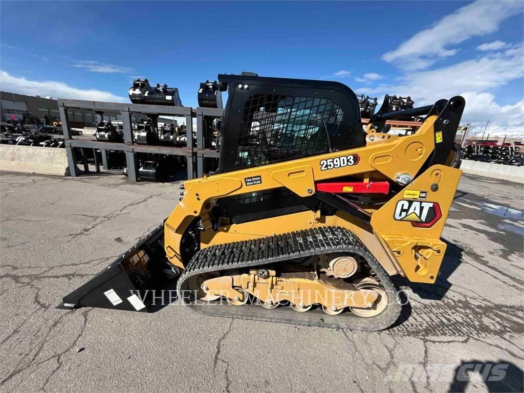 CAT 259D3 C3HF Larvebåndslæssere