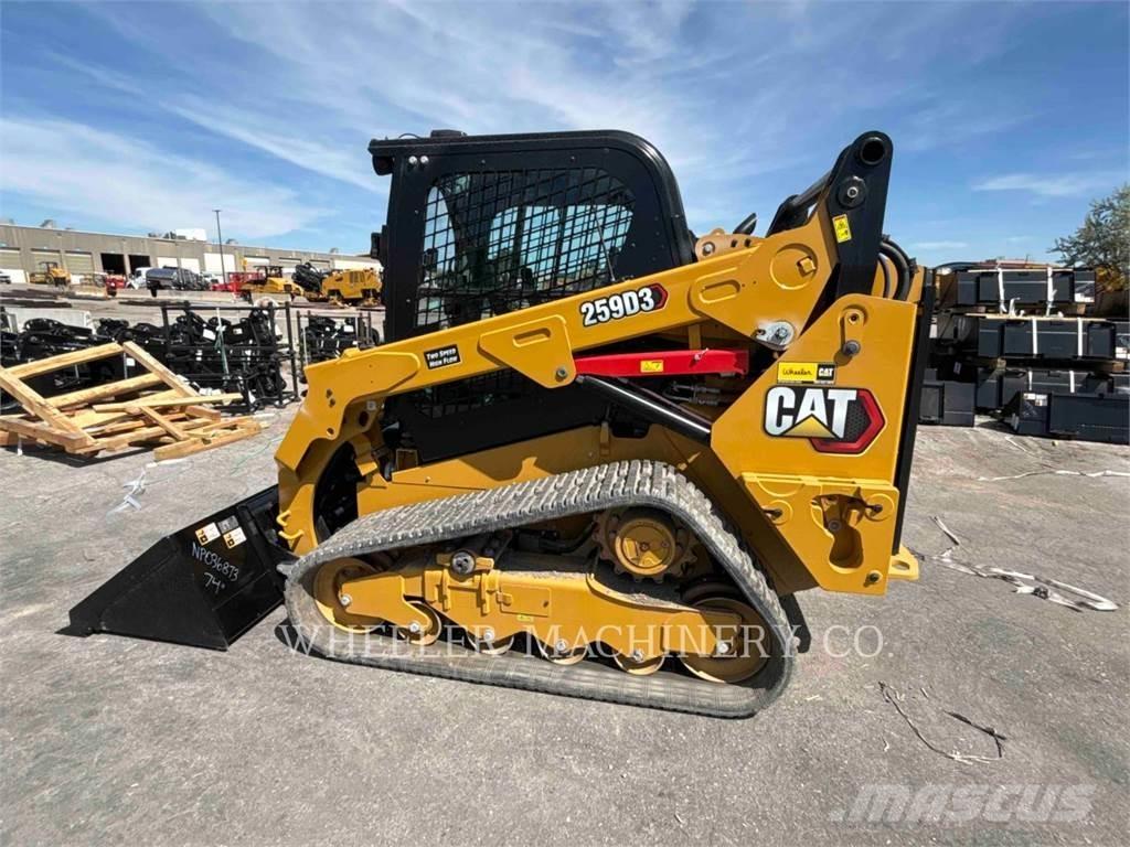 CAT 259D3 C3HF Larvebåndslæssere