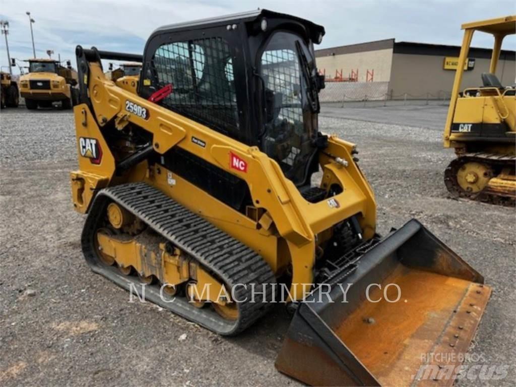 CAT 259D3 H2CB Minilæsser - skridstyret