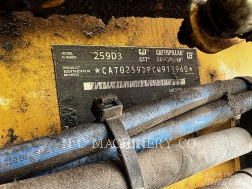 CAT 259D3 H2CB Minilæsser - skridstyret