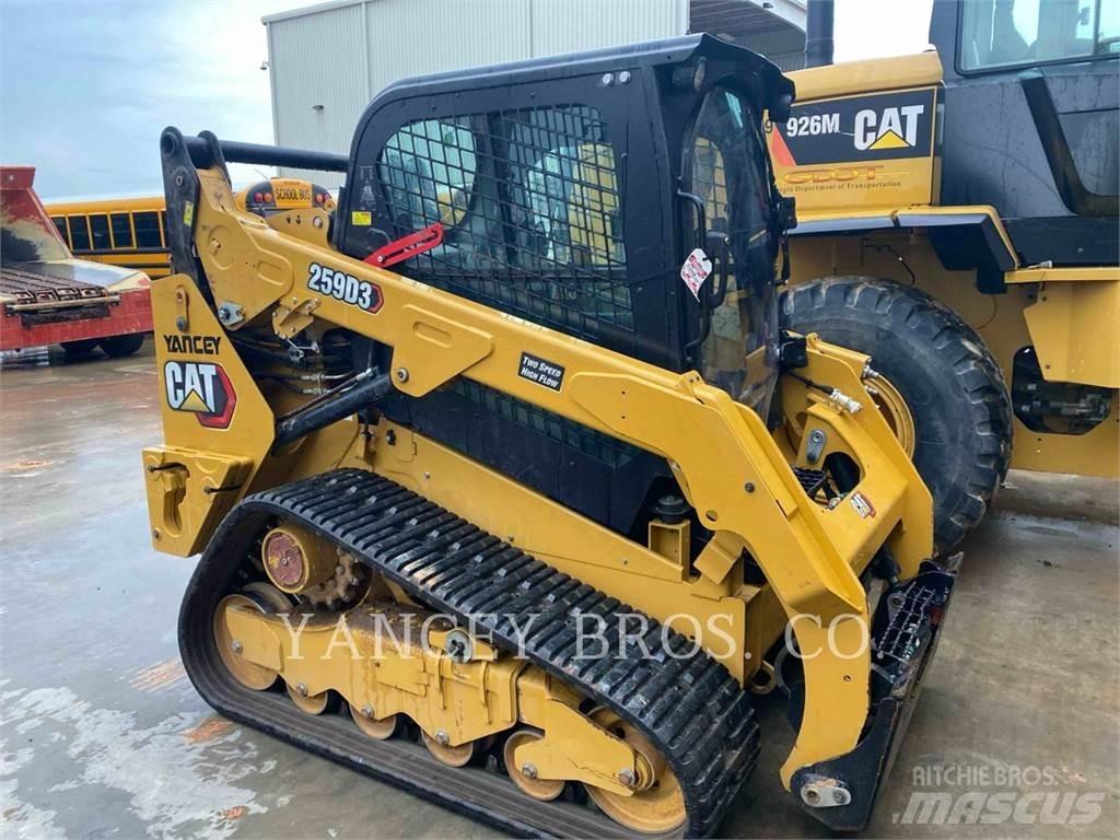 CAT 259D3 HF Minilæsser - skridstyret
