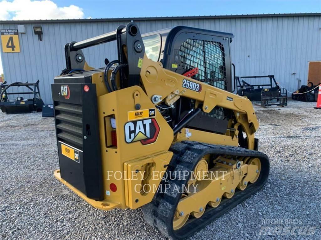CAT 259D3STD2C Minilæsser - skridstyret